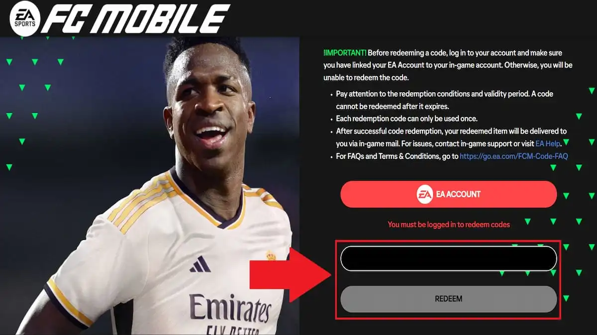 cara redeem fc mobile
