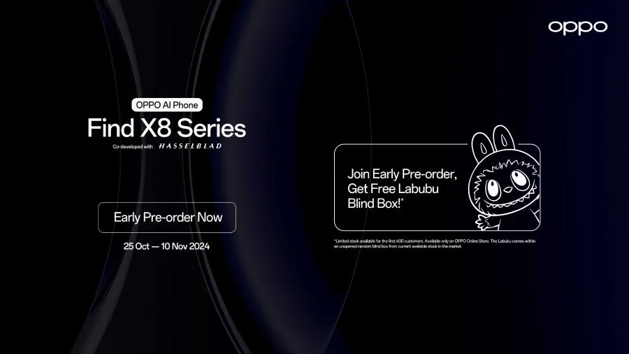 oppo find x8 labubu