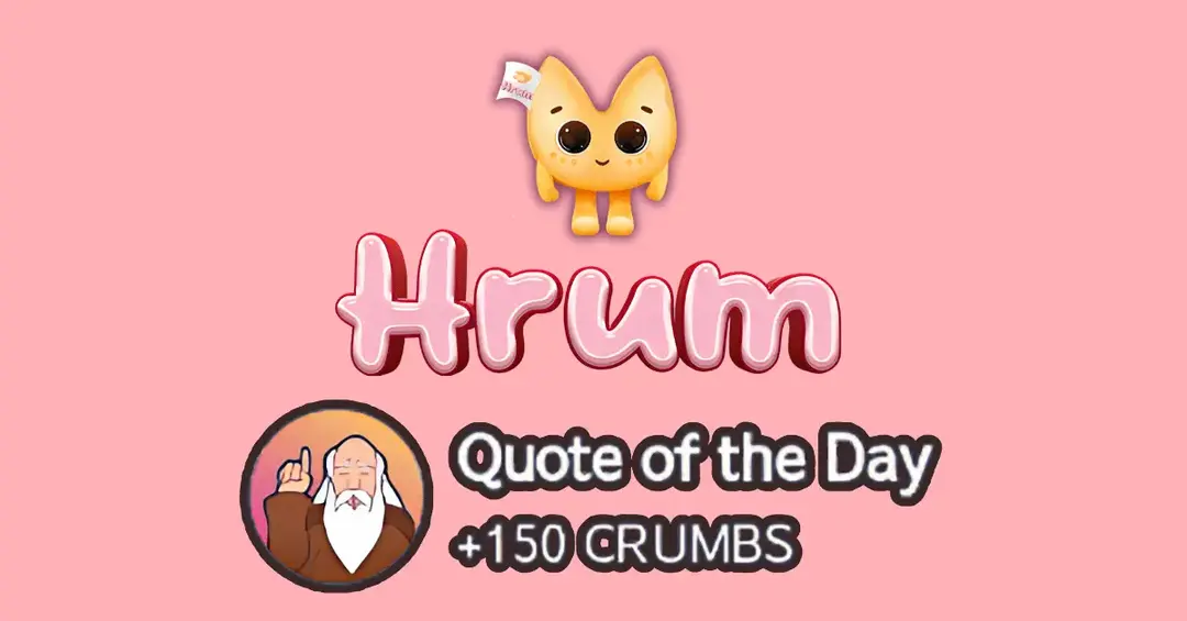 hrum quote of the day