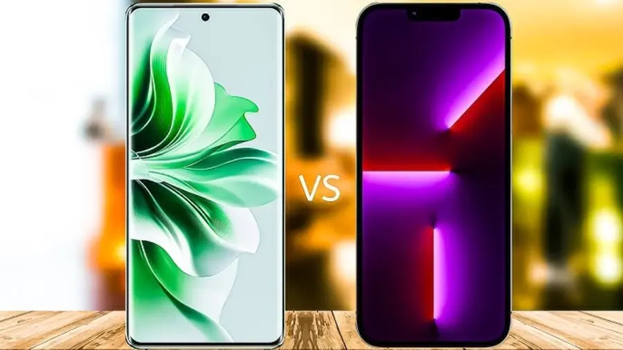 oppo 11 vs iphone 13