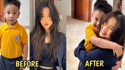 foto berpelukan dengan ai